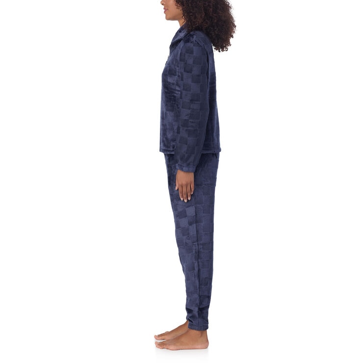 Jane & Bleecker Plush Lounge Set in Navy Jane & Bleecker Plush Lounge Set in Navy