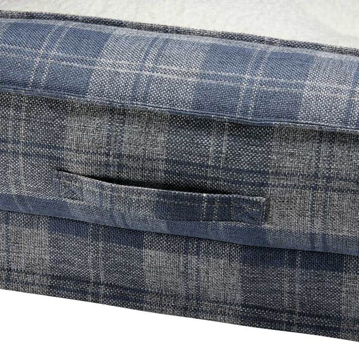 Kirkland Signature Medium Bolster Bed in Navy, 28"x 36"x 9" Kirkland Signature Medium Bolster Bed in Navy, 28"x 36"x 9"