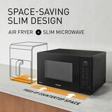 Lifestyle image of Panasonic Combination Microwave with space saving slim design