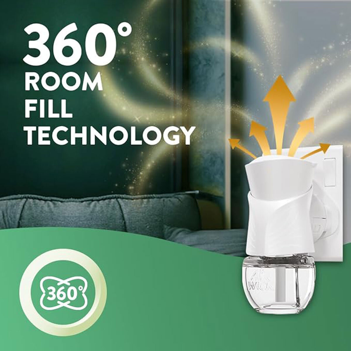 Air Wick Fragrances Plug In Starter Pack, 2 Devices & 6 Refills