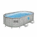 14ft x 8'2'' x 39.5'' Splashview Pool Set Oval 14ft x 8'2'' x 39.5'' Splashview Pool Set Oval