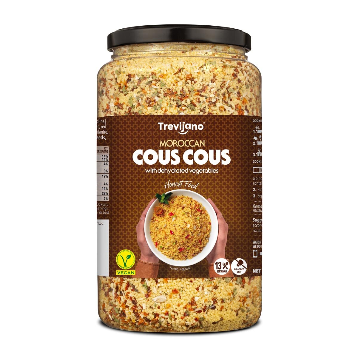 Trevijano Moroccan Cous Cous, 1kg