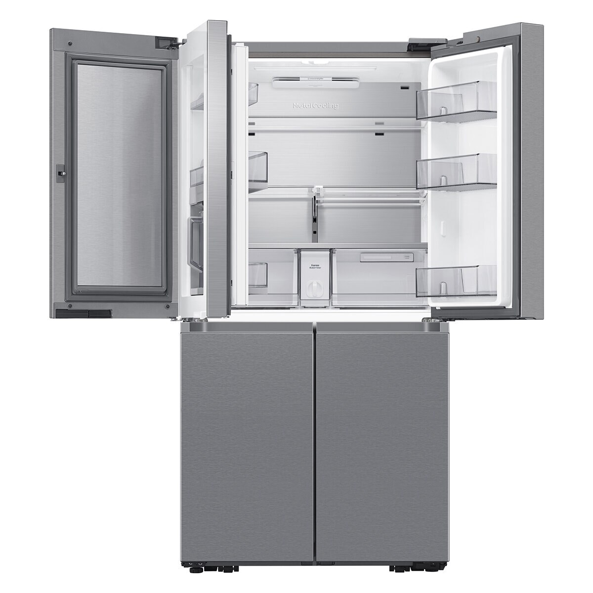 Samsung Series 9, RF65DG960ESREU Smart Multi Door Fridge Freezer, E Rated in Silver