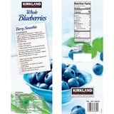 Kirkland Signature Whole Blueberries, 2.27kg