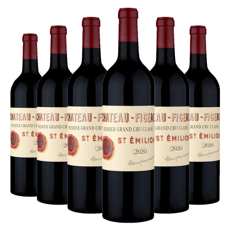 Chateau Figeac Saint Emilion 1ER GCC 2020, 6 x 75cl Chateau Figeac Saint Emilion 1ER GCC 2020, 6 x 75cl
