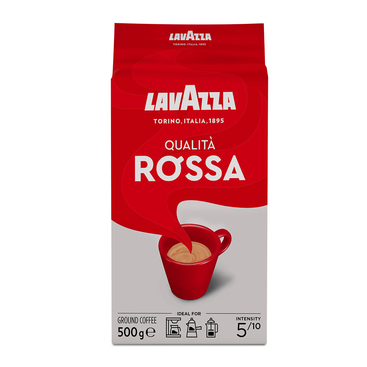 Lavazza Qualita Rossa Ground Coffee, 500g