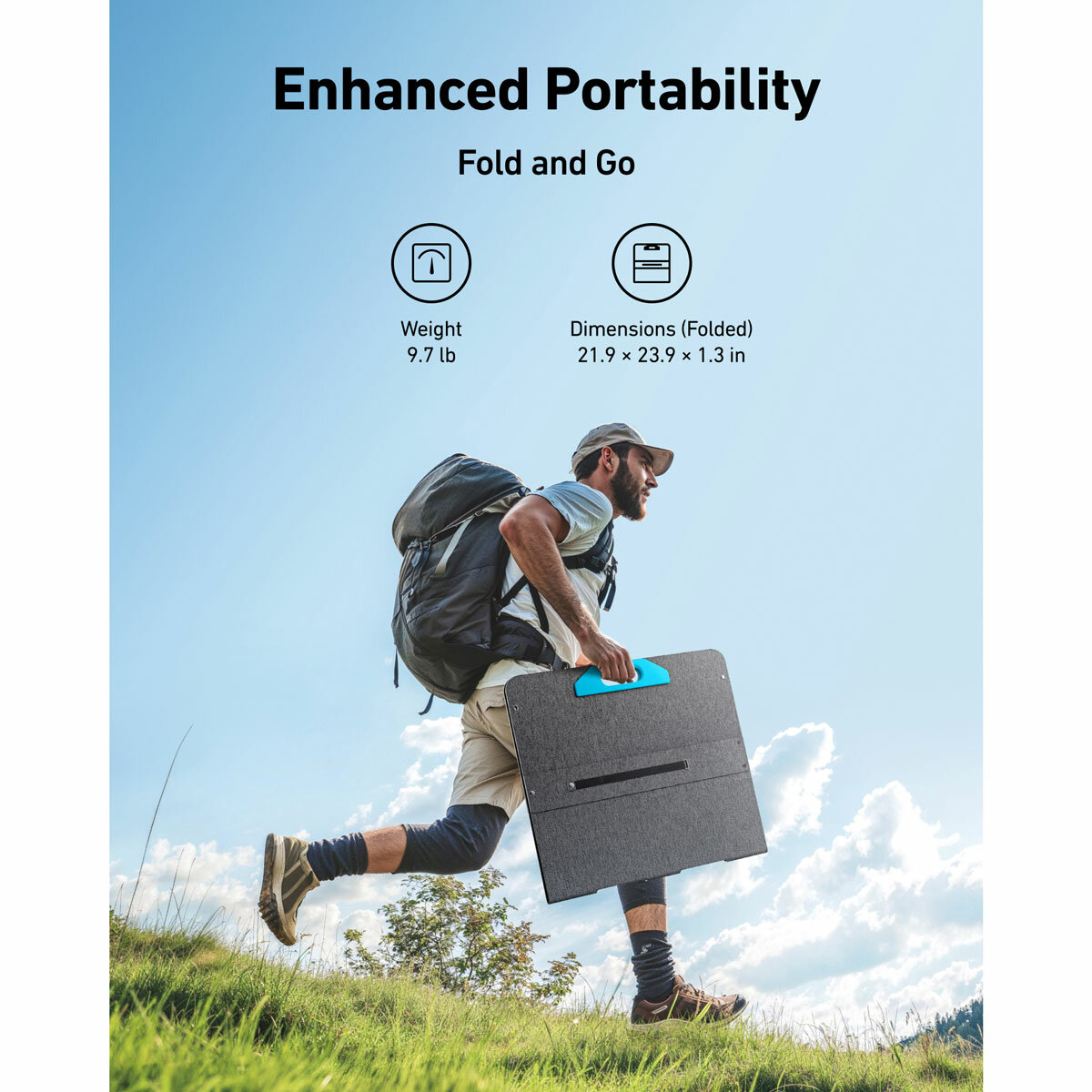 Anker Solix 100W Foldable Solar Panel
