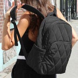 MYTAGALONGS Quilted Lightweight Puffer Backpack