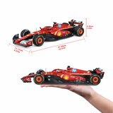 Maisto 1:18 Formula 1 Die Cast Vehicles - Ferrari SF-24 2024 Charles Leclerc