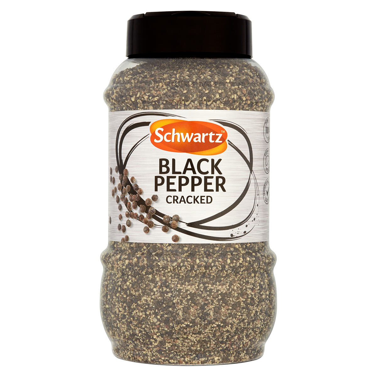 Schwartz Cracked Black Pepper, 380g