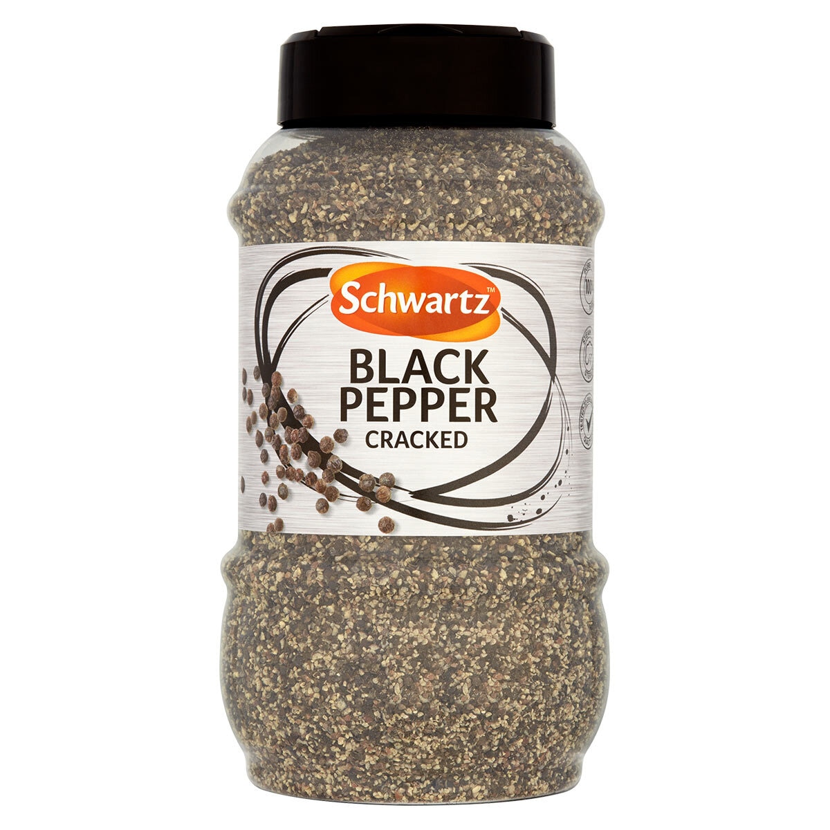 Schwartz Cracked Black Pepper, 380g