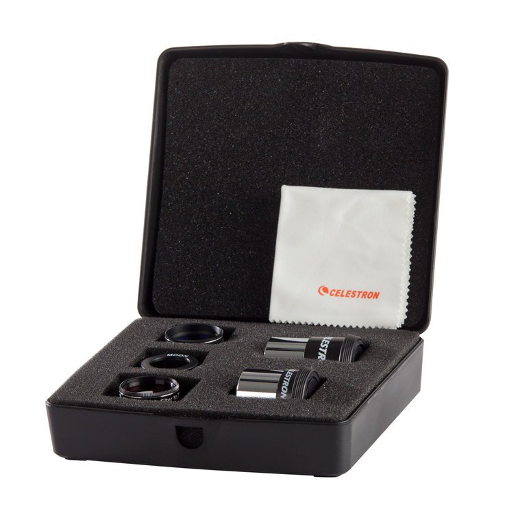 Celestron 130EQ Astromaster Telescope with Eyepiece Kit and Smartphone