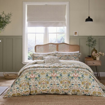 Morris & Co. Lodden Primrose Duvet Cover Set, in 3 Sizes