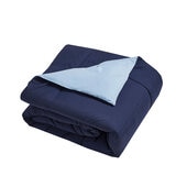 Hotel Grand Reversible Coverless Double Duvet in Blue