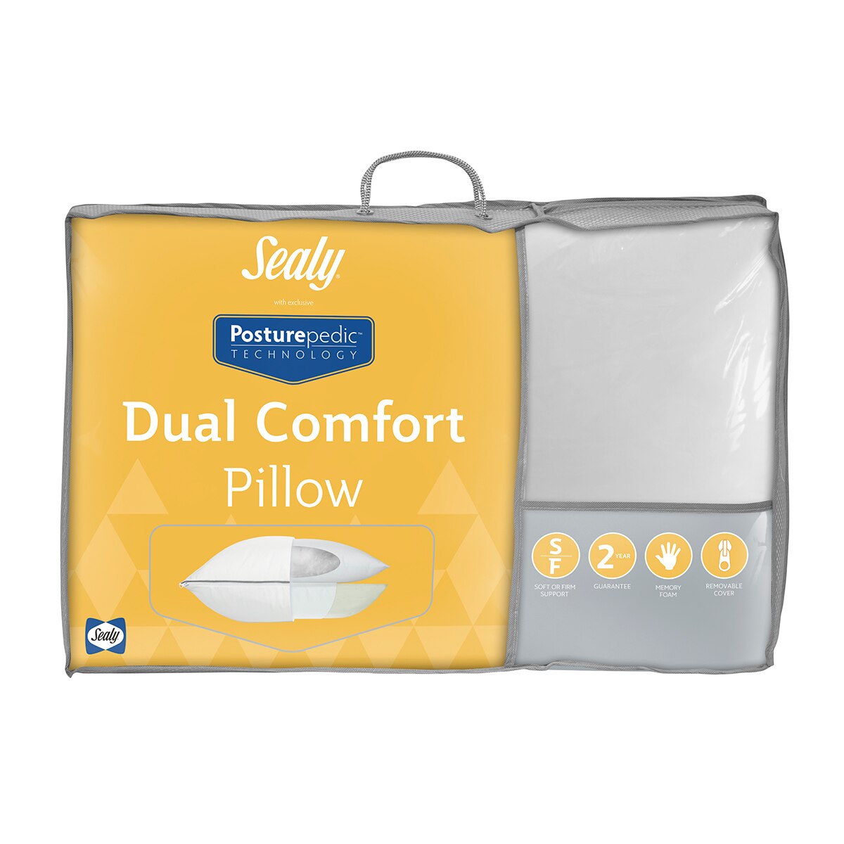 Sealy Posturepedic Dual Comfort Pillow Costco UK