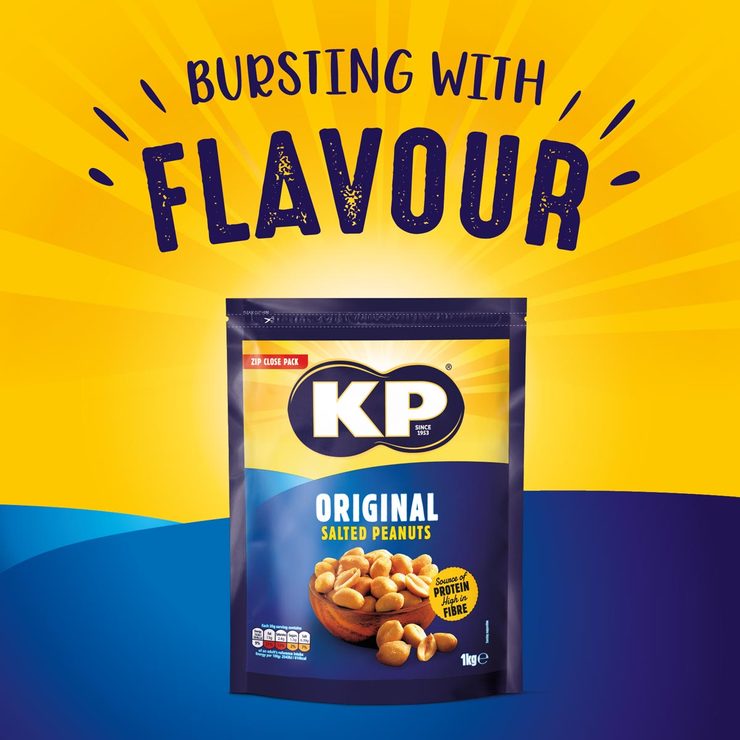 KP Original Salted Peanuts, 1kg Costco UK
