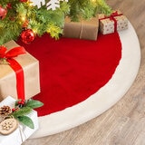 66 inch (1.68 m) Faux Fur Tree Skirt in 3 Colours