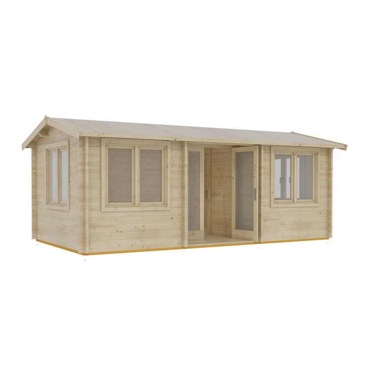 Shire Whinfell 44mm Log Cabin 20 x 10ft (6 x 3m)