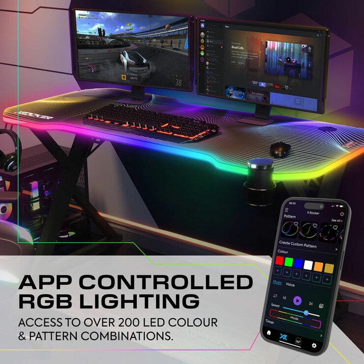 App control lighting