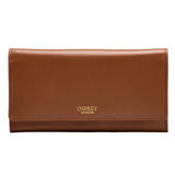 Osprey London Nappa Leather Women's Purse, Tan with Gift Box