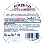 Sweet Baby Ray's Original Barbecue Sauce, 2 x 510g