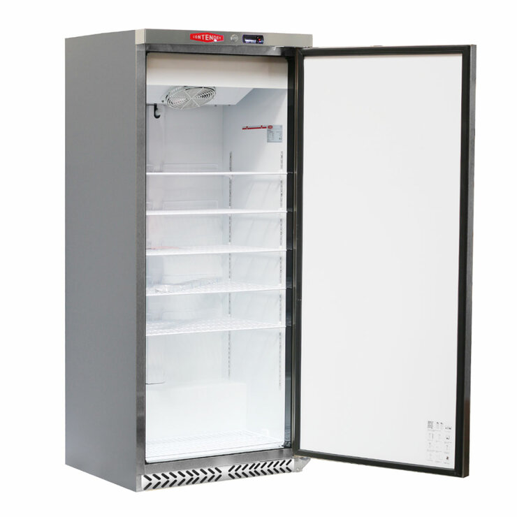 Contender RUS054 Commercial 600L Upright Fridge, D Rated in Stainless Steel