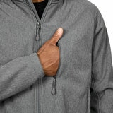 Kirkland Signature Men's Sherpa Lined Softshell Jacket in Grey