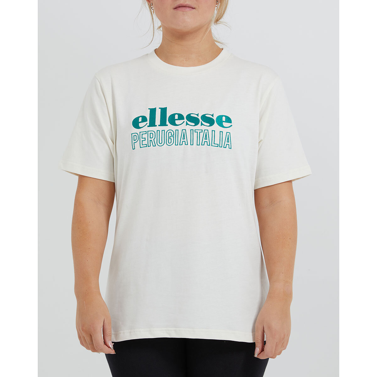 Ellesse Ladies Logo T-Shirt in White