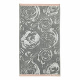 Ted Baker Grey Rose Bath & Hand Towel Bundle