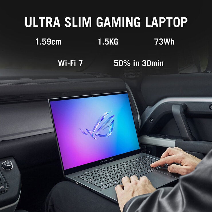 ASUS ROG Zephyrus, AMD Ryzen 9, 32GB RAM, 1TB SSD, NVIDIA GeForce RTX 5070, 14 Inch Gaming Laptop, GA403UP-QS005W ASUS ROG Zephyrus, AMD Ryzen 9, 32GB RAM, 1TB SSD, NVIDIA GeForce RTX 5070, 14 Inch Gaming Laptop, GA403UP-QS005W