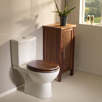 Tavistock Memphis Toilet Seat In Walnut