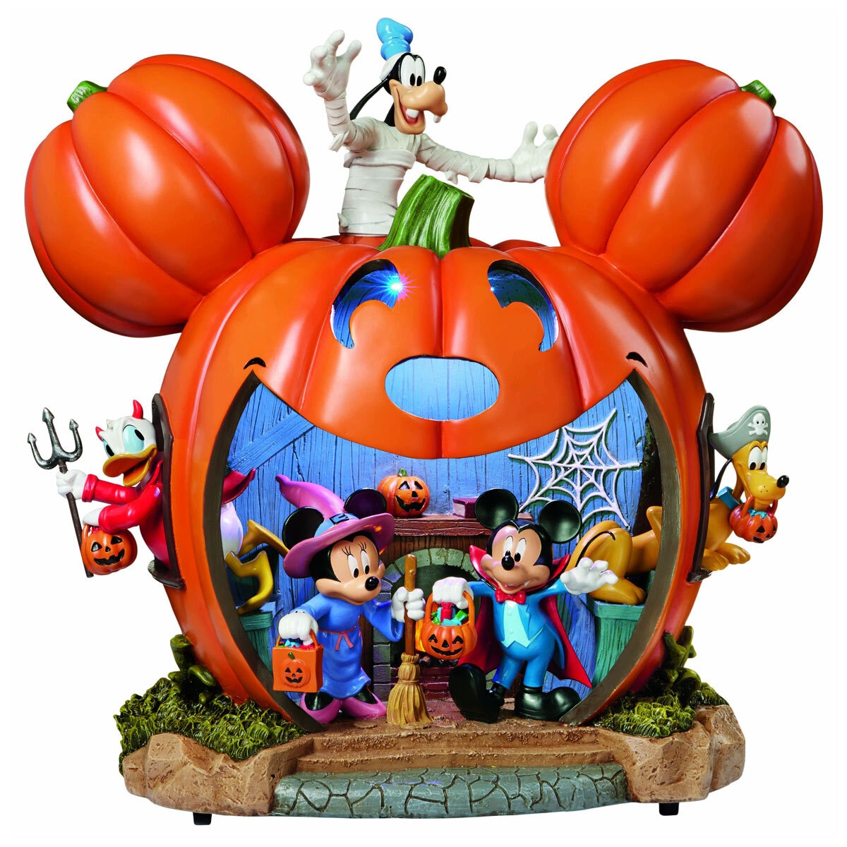 16 inches ( 40.6 cm ) LED Disney Pumpkin House
