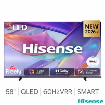 Hisense 58E7STUK 55 Inch QLED HD Smart TV