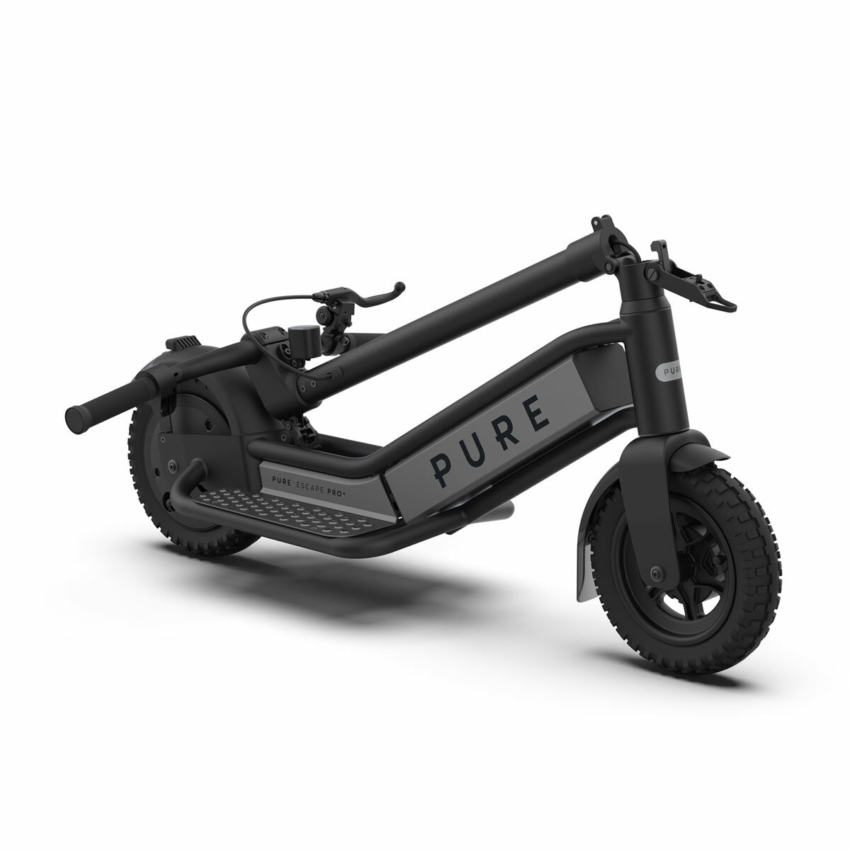 Pure Escape Pro+ Folding Electric Scooter in Black
