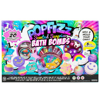 Pop Fizz Scented Surprise Bath Bomb Kit - 20 Pack (6+ Years)