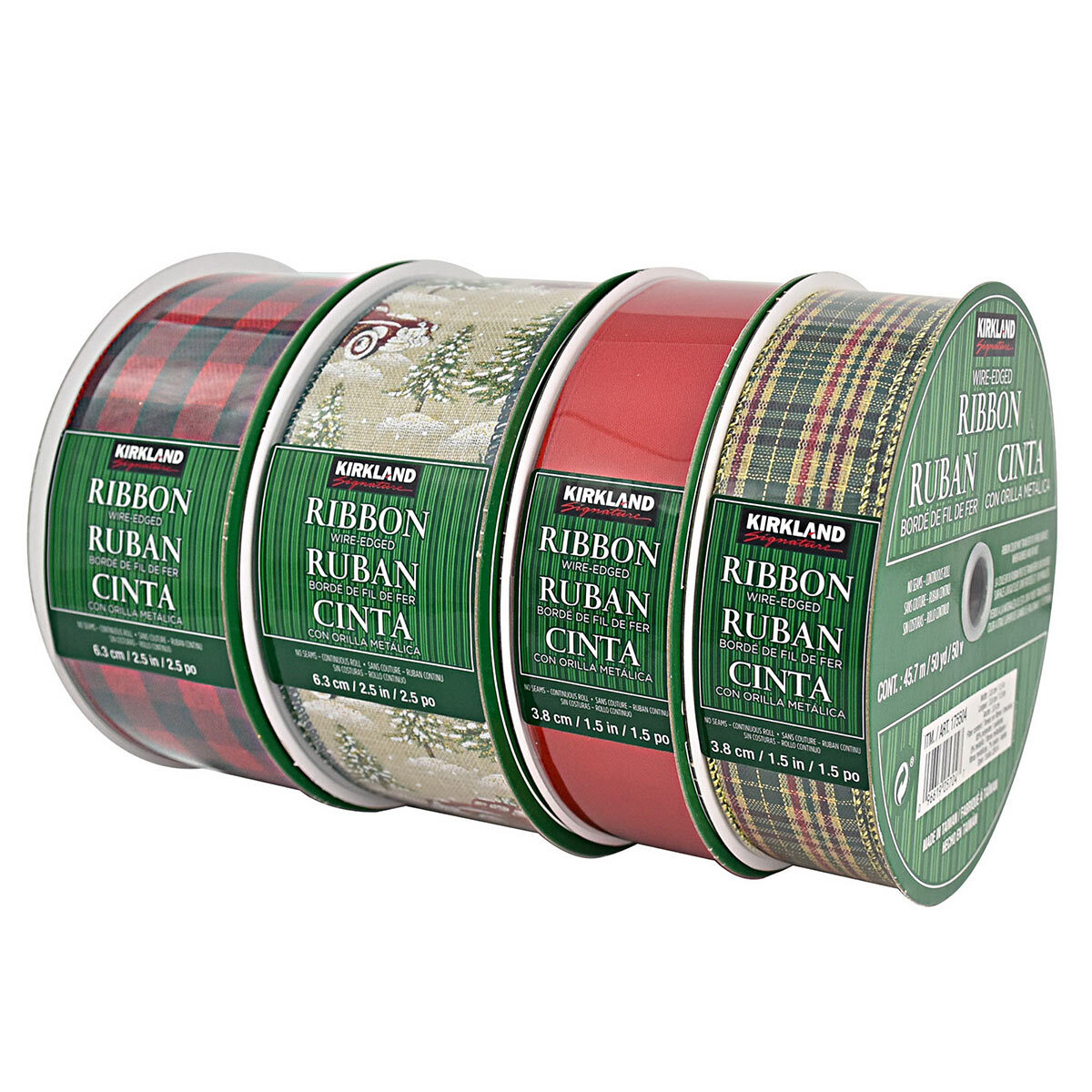 Buy KS Wire Edge Ribbon Country Lodge Packaging Image at Costco.co.uk