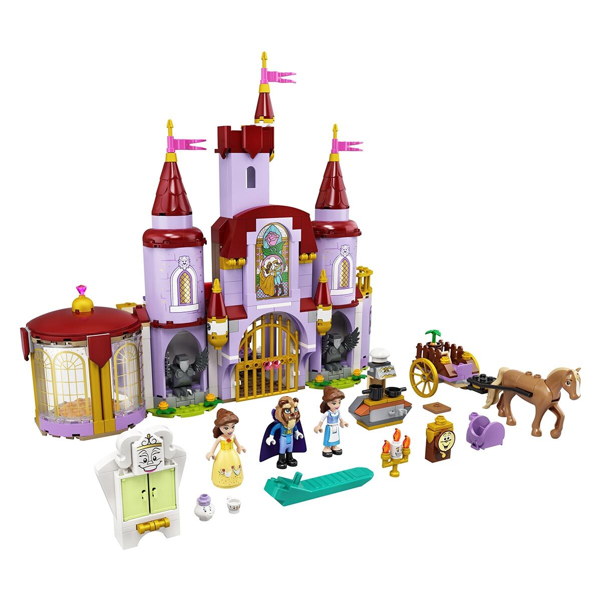 Buy LEGO Disney Belle & The Beast's Castle Overview Image at costco.co.uk