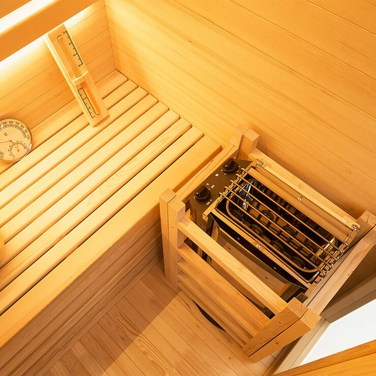 Vidalux Nordic Traditional 1 Person Indoor Sauna