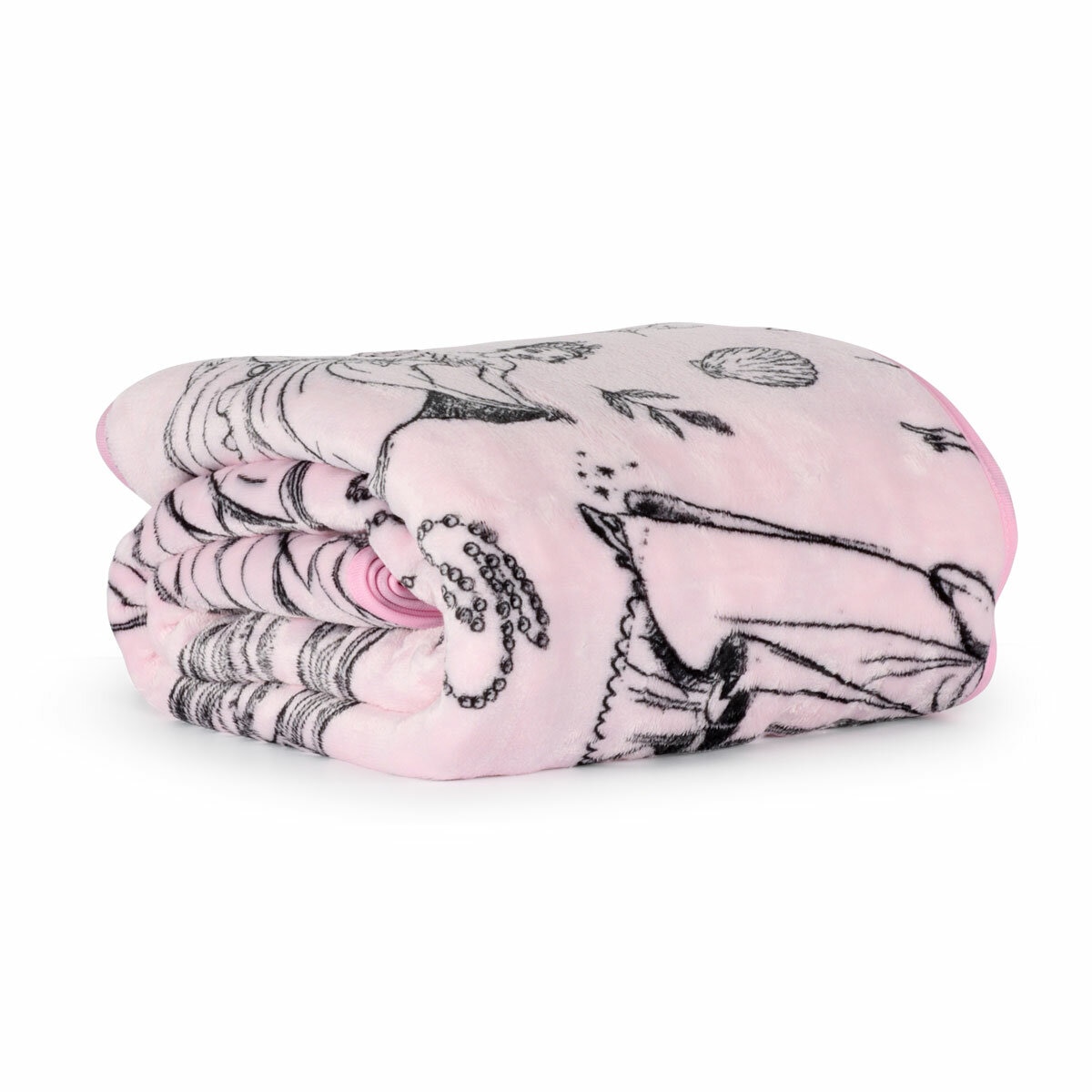 Disney Character Princess Blanket & Nogginz Cushion Set