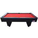 Roberto Sports first pool table red