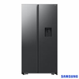 Samsung Series 7 SpaceMax, RS57DG410EB4EU Side by Side Fridge Freezer, E Rated in Black