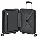 American Tourister 3pc Luggage Set Spinner Case In Black American Tourister 3pc Luggage Set Spinner Case In Black