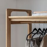 Gallery Craft Oak Open Wardrobe