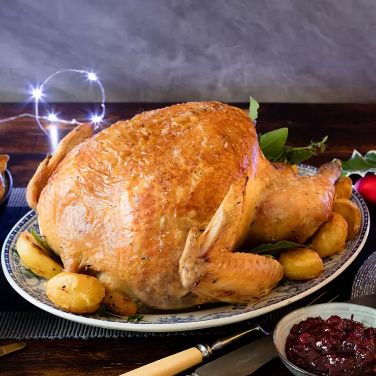Jimmy's Farm Free Range Rustic Bronze Turkey in 2 Sizes From 5kg Minimum Weight