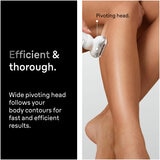 Lifestyle image of wide pivoting head