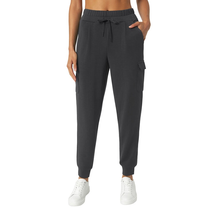 Mondetta Ladies Cargo Scuba Cuffed Pant