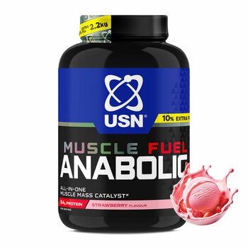 USN Muscle Fuel Strawberry Anabolic Powder, 2.2kg