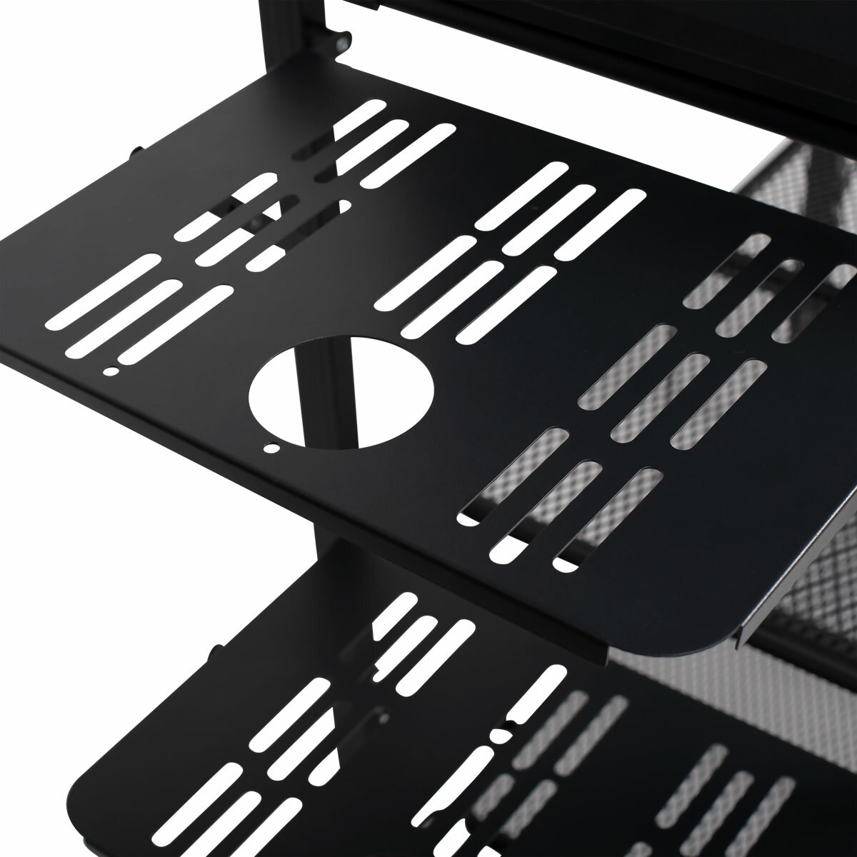 Studio image of the shelves