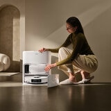 Lifestyle image of MOVA P50 Pro Ultra Robot Vacuum in living room