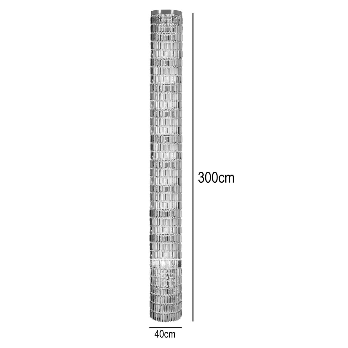 Dimensions of Impex Washington Crystal Art Chandelier Light
